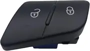 3C0 962 125 B Lock Control Switch OEM Side Central Door Controlling Button, for Magotan, for Passat, B6 3C0962125B Car Door Unlock Switch