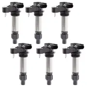 Denso Spark Plug Set (6 Pieces) For Enclave CTS Equinox Terrain 9-5 Vue XL-7 V6 (for: Saab)