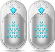 2x Rechargeable Hand Warmers 6000mAh | Electric Heater 20H Portable Heat