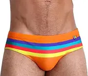 [YouKD] Men's Swimwear Boxer Bikini Swim Briefs Beach Shorts Surfing Swim Pants Swimming Trunks Swimsuit Quick Dry