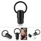 (3）Vibrating Tongue/Belly Ring Stud Barbell Stainless Steel Body Piercing
