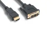 3-25Ft HDMI 1.4 to DVI-D 24+1 Male M/M Cable Blueray PS3 PS4 HDTV XBOX LED 1080P