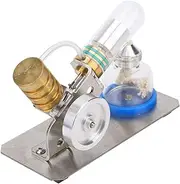 Mini Steam Engine, Practical Educational Engine Model Kit for Car Model for Boat Model for Teaching Experimental Equipment