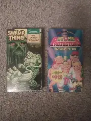 Swamp Thing "The Un-Men Unleashed" Kenner 1990 Vintage SEALED & Stone Protectors