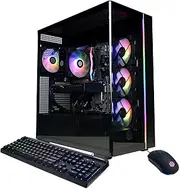 CyberPowerPC Gamer Master Gaming PC, AMD Ryzen 7 8700F 4.1GHz, GeForce RTX 5060 Ti 8GB, 16GB DDR5, 1TB PCIe 4.0 SSD, WiFi Ready & Windows 11 Home (GMA2900A2)