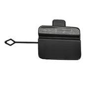 Rear Bumper Tow Hook Eye Cover 51127187542 for BMW 3 Series E90 Black