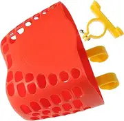 Abaodam 1Set Cute Detachable Bike Basket for Stylish Front Basket for Bicycles Spacious Design for Snacks Picnics Easy Installation Compatible with Multiple Models