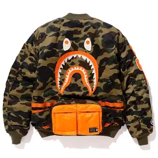 【日貨代購CITY】2018SS A BATHING APE PORTER 1ST CAMO SHARK MA-1 現貨