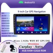 9" 4+32G 8Core Android Car Stereo CarPlay Andriod Auto GPS Navi BT FM Radio DSP