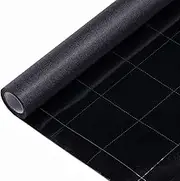 VELIMAX Static Cling Total Blackout Window Film Privacy Room Darkening Window Tint Black Window Cover 100% Light Blocking No Glue (17.7 x 118 inches)