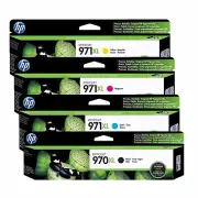 GENUINE Original HP 970XL 971XL 4 Colours Value Pack Ink Cartridge Toner