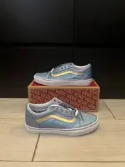 Vans Old Skool Skate Shoe Multicolor - Ombre Glitter/Multi/Gol - FAST SHIPPING!