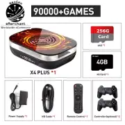 Super Console X4 Plus 90000+ Games, 60+ Emulators, 4K TV Box with Cooling Fan