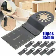10PCS 35mm Oscillating Tool Saw Blade For Bosch Fein Multimaster Makita Dewalt