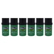 Brut by Faberge Co. for Men - 2.5 oz Deodorant Stick - Pack of 6