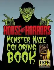 House of Horrors Coloring Book: Monster Mazes by MR Tyler Rea [Paperback]