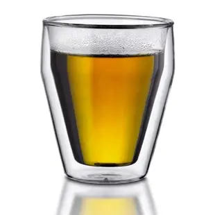 bodum/波頓TITLIS雙層高硼硅加厚水杯果汁咖啡啤酒牛奶攪拌玻璃杯