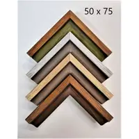 在飛比找樂天市場購物網優惠-拼圖框 - 台灣製234優質雙色木框 (適用作品尺寸：50 