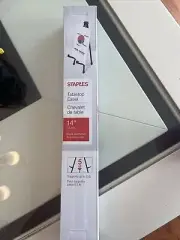 Staples EZ Foldaway Black Tabletop Easel 14in