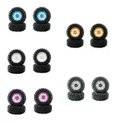 1.9" Alloy Wheels 12-spoke &Tires 96mm Fits 1/10 Rc Racing Climbing Axial SCX10