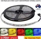 5M RGB LED STRIP LIGHT IP65 Waterproof 5050 300 LED 12V MULTI COLOURED STRING