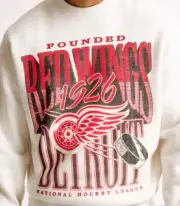 Remake Detroit Red Wings NHL graphic white color Sweatshirt men women KV22558