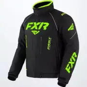 FXR MEN'S OCTANE Snow Winter JACKET- Black / Lime- LARGE or XL - NEW