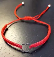 2 Bracelet for couple Love and Lucky 2025. Pulsera De Amarre Para El Amor