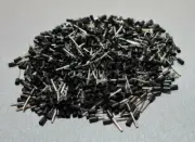 1000Pcs E0308 24AWG 0.34mm² BLACK Insulated Ferrule Bootlace Terminal Crimp