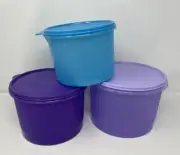 Tupperware Fridge Canister Set Of 3 Food Storage Containers (Bote Para Refri)New
