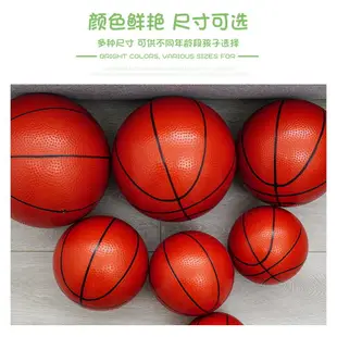 兒童小皮球加厚小籃球充氣彈力玩具球幼兒園專用拍拍球手抓球足球