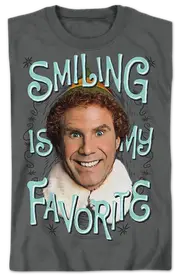 Smiling Is My Favorite Elf Sweatshirt