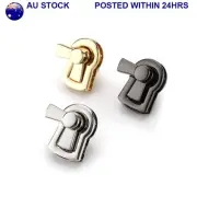 3 Color Metal Purse Handbag Closure Twist Lock Turn Lock Clasp Craft Bag Lock