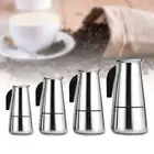 Stainless Steel Coffee Pot Mocha Espresso Latte Percolator Stove Coffee Maker
