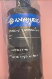 Anycubic Light Beige 1kg 405nm UV Resin High Precision for LCD 3D Printer