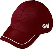 [Gunn & Moore] GM Cricket Hat | Teknik Cap | Pre-Shaped Two-Tone Peak | Easi-Fit Hook-and-Loop Fastener | One Size Fits All | 51-63 cm Circumference |