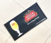 STELLA ARTOIS Rubber Bar Mats Drip Mat Spill Mat Bar Runner beer coasters pubs