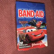 Band-Aid Adhesive Bandages Disney Pixar Cars2 Assorted Sizes 20 ct Johnson & Jo