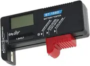 CONGARTENO Portable Digital Battery Tester Accurate Battery Monitor for Home Office Travel Easy to Read Interface Wide Compatibility and Intuitive Display