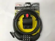Brand new Heavy Duty Large 3.3Ft combination bicycle lock cable with mounting