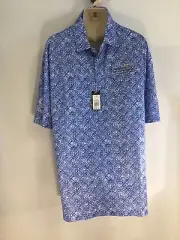 NWT, Monterey Club Moisture Wicking, Dry Swing Golf Shirt Tag=$70.50 XL HAS LOGO