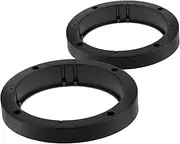 GRIRIW 2 Pcs Thick Plastic Car Speaker Mounting Bracket Adapters for Vehicle Speakers Easy Install and Durable Design for Enhanced Audio Clarity