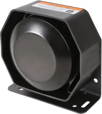 Compact High-Performance PA Siren Horn, 200W/8 Ohms Ultra Slim Sirens Speaker