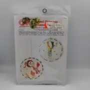 Betsey Clark Crewel Christmas Ornament Kit Hallmark Columbia Minerva Vintage