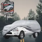 SilverShield Outdoor Car Cover for Nissan Navara Dual Cab 1997-2018 LC Univ Fit