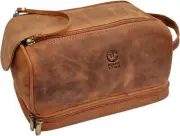 RusticTown Unisex-Adult (Luggage only) Modern/Fitted, OneSize Brown