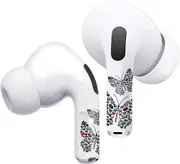 RockMax AirPods Pro 2 / 1 Skin Wrap, Genuine RockMax Air Pods Art Skin Wrap Edges Sticker for Apple