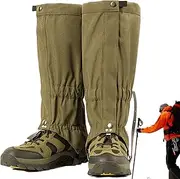 [Generic] Adjustable Leg Gaiters - Adjustable Snow Shoes Leg Gaiters for Hiking,Lightweight Hunting Shoes Gaiters for Women, Men, Skiing, Snowshoeing