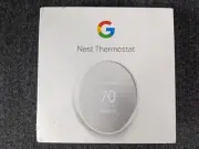 Google Nest Thermostat Smart Wi-Fi Snow (White) G4CVZ