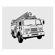 2 x 'Fire Engine' Microfibre Lens / Glasses Cleaning Cloths (LC00029247)